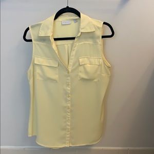 Yellow blouse